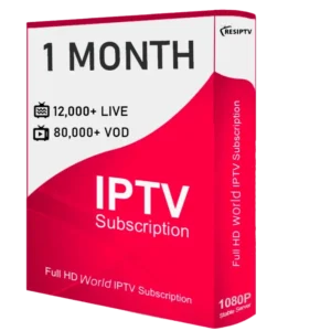 1 Month IPTV Subscription